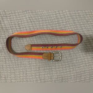 CAbi Colorful Striped Belt Medium